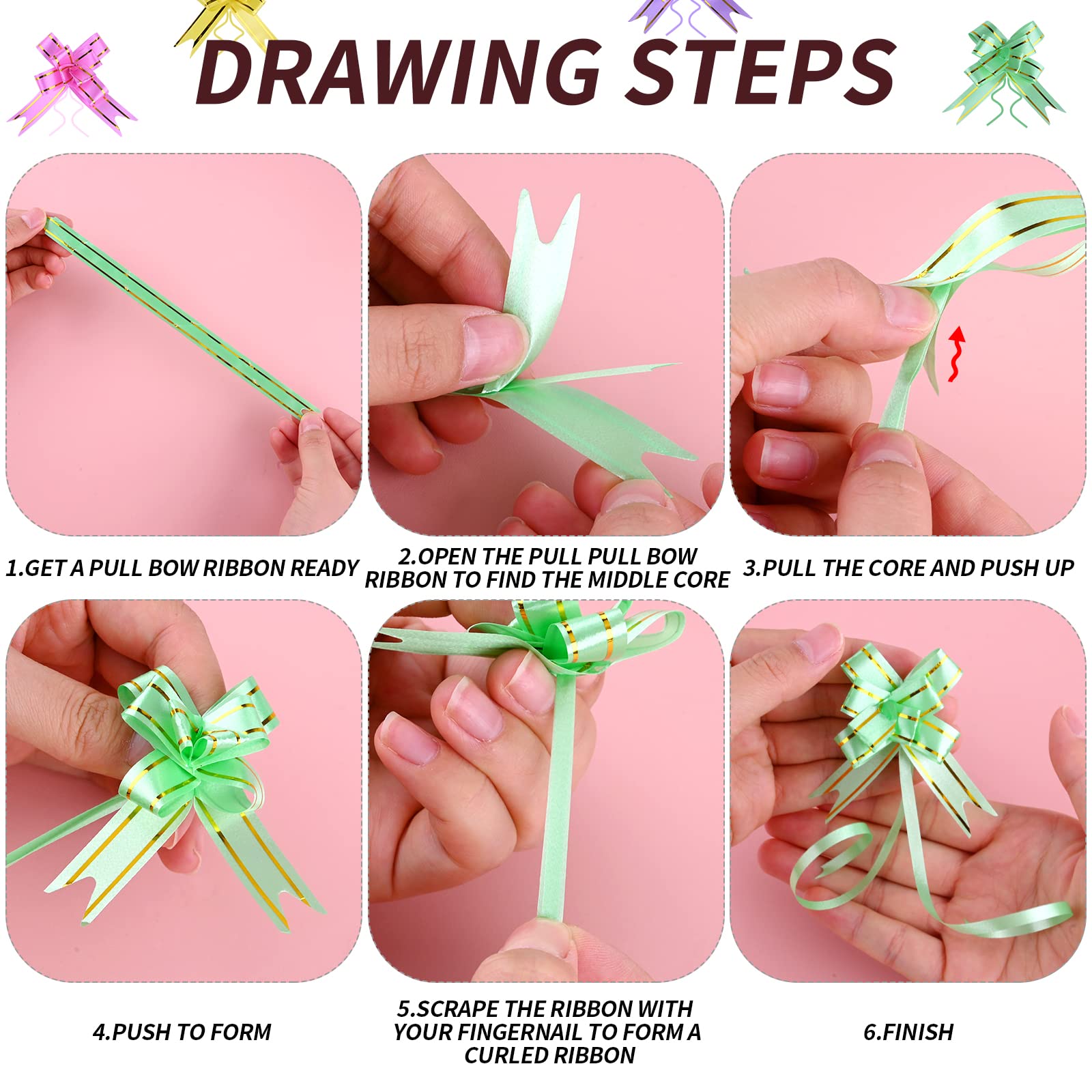 50 Sacchetti Trasparenti Cellophane 20x30 Cm Con 50 Nastri | Per Dolci, Regali E Party