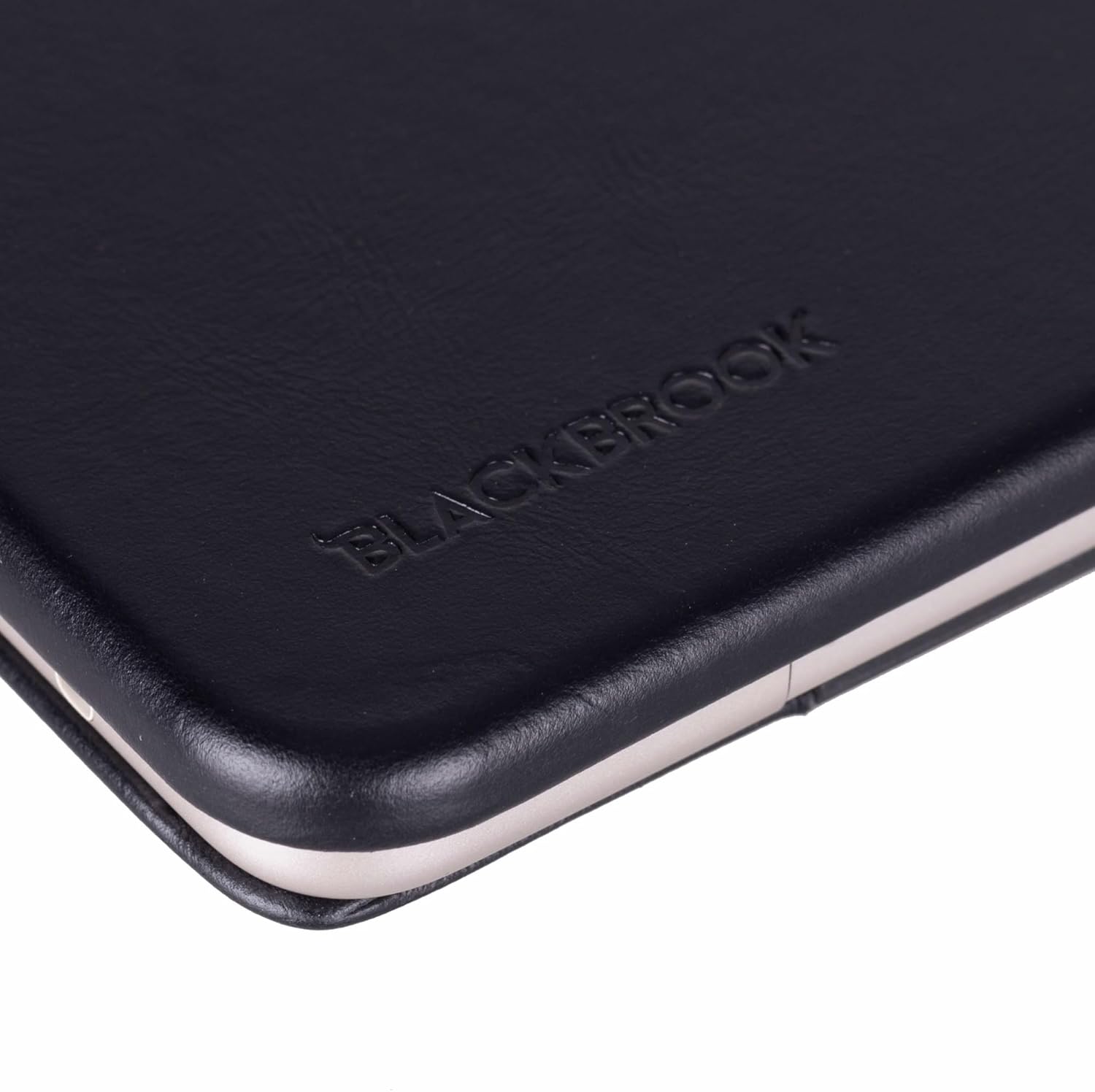BLACKBROOK Premium Full Grain Leather Hardshell Case for Apple MacBook Pro 16", Butler Top and Bottom Leather Shells for Protection (Black, MacBook Pro 16")