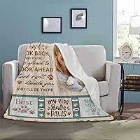 Vista 24 de Custom Memorial Blankets with Photo to Your Loved One's Memory, Memory Lane in Loving Memory Photo Blanket to Remind You of Your Beloved Ones 40x50