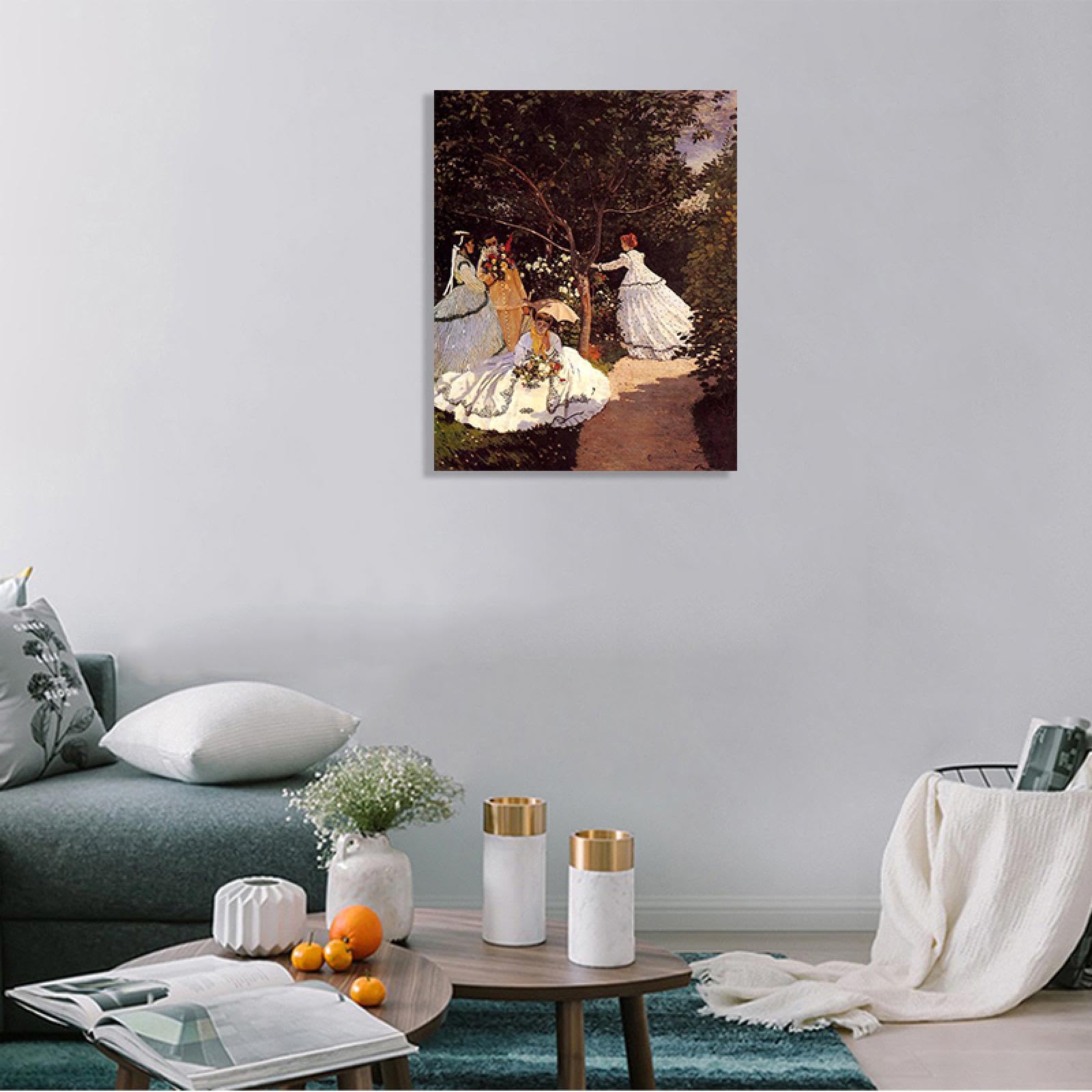 Amazon.com: Impressionism Canvas Prints Wall Art《Women in the