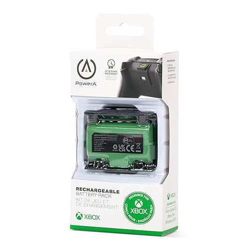 Miniatura 5 de PowerA Paquete de baterías recargables para mandos Xbox Series XS y Xbox One, con licencia oficial (exclusivo de Tienda)