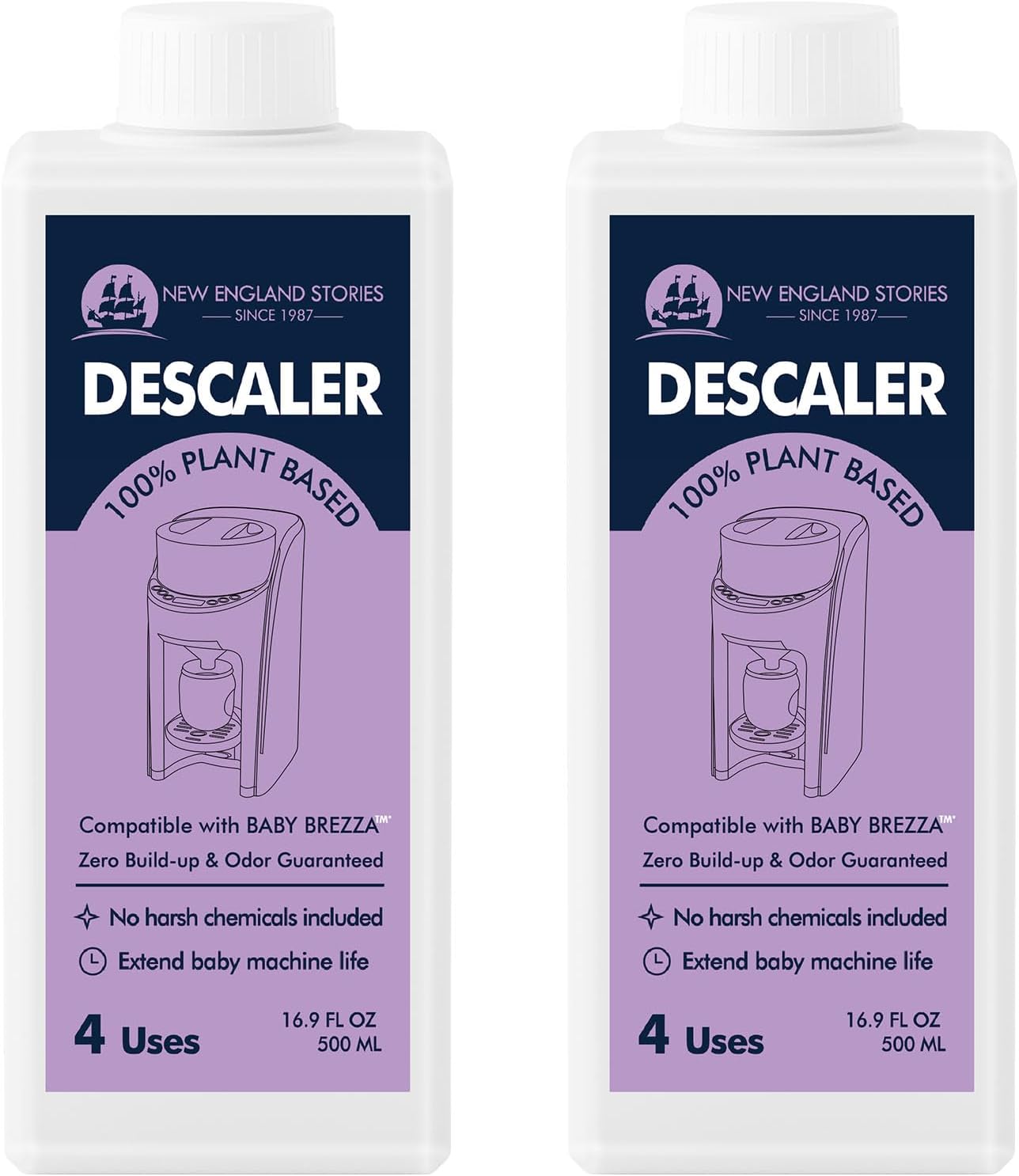Baby Brezza Compatible Descaler 33.8 Fl Oz, Universal Cleaner Solution for Baby Brezza and Other Baby appliances, Remove Build-up Extends Machine’s lifespan
