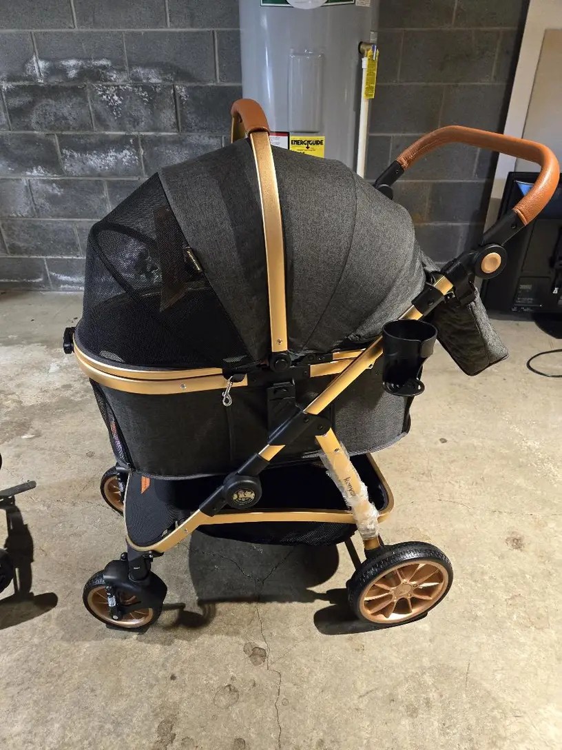 Amazon.com : Kenyone Pet Stroller 3 in 1 for Medium Small Size