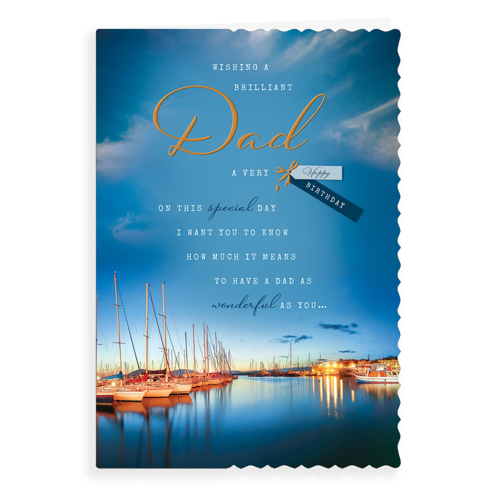 Birthday Card Dad - 9 x 6 inches - Avant Garde Studios