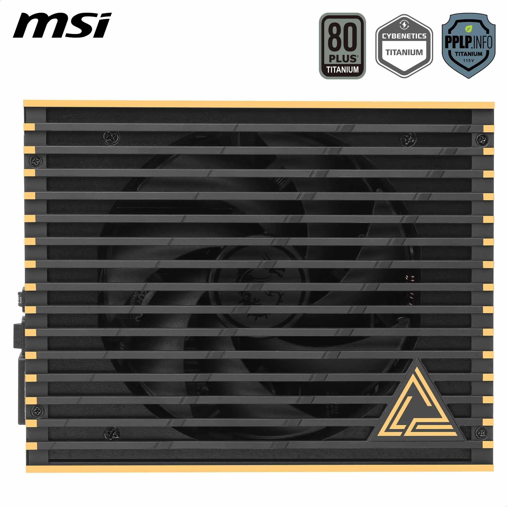 Amazon | MSI MEG Ai1600T PCIE5 電源ユニット、1600W、80 Plus