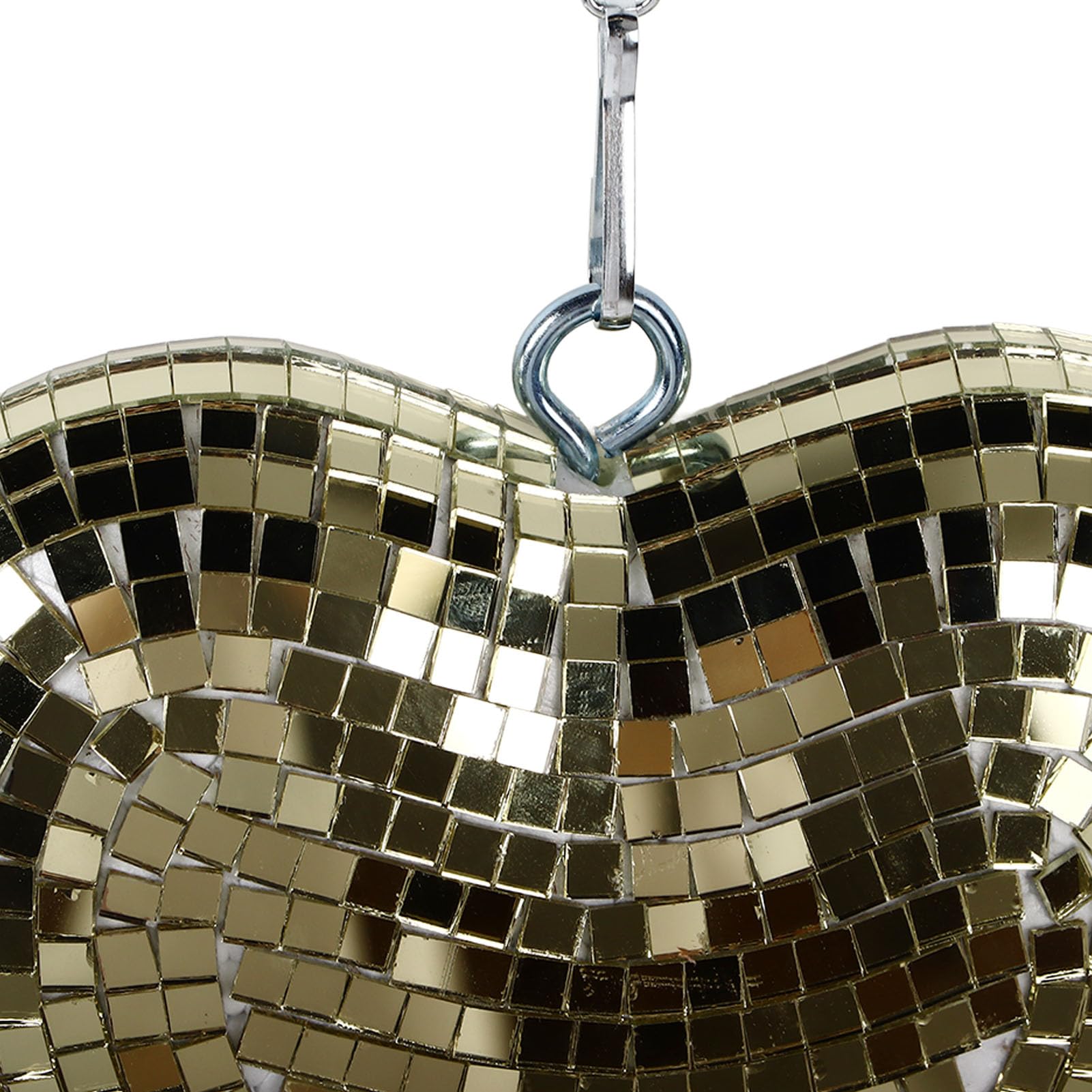 Boule Disco En Forme De Cœur : Décoration De Fête Suspendue Avec Miroir