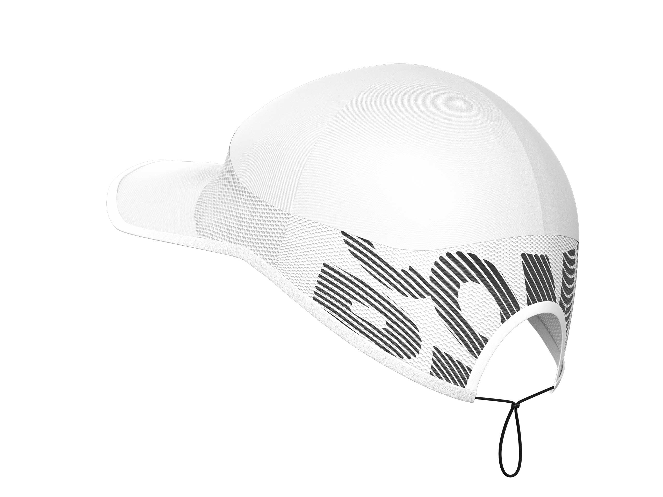 COMPRESSPORT Pro Racing Cap | Casquette de Running Ultra-légère – Ergonomique, Respirante, séchage Rapide – Visière articulée pour Protection Solaire – Idéale Trail, Running et entraînement intensif
