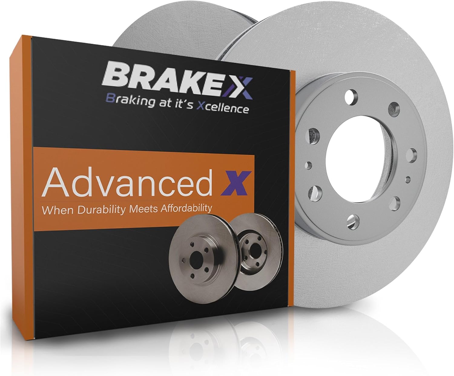 [Front] Brake X Replacement Brake Rotors Kit Advanced X