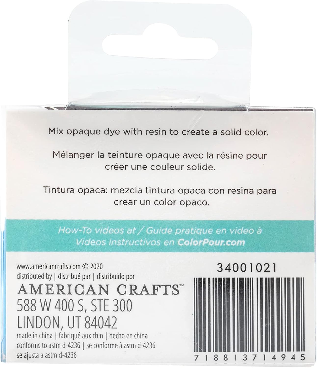 American Crafts Color Pour Resin Opaque Dye-Galaxy