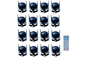 Bruce Wayne's Batman Masks and Stickers