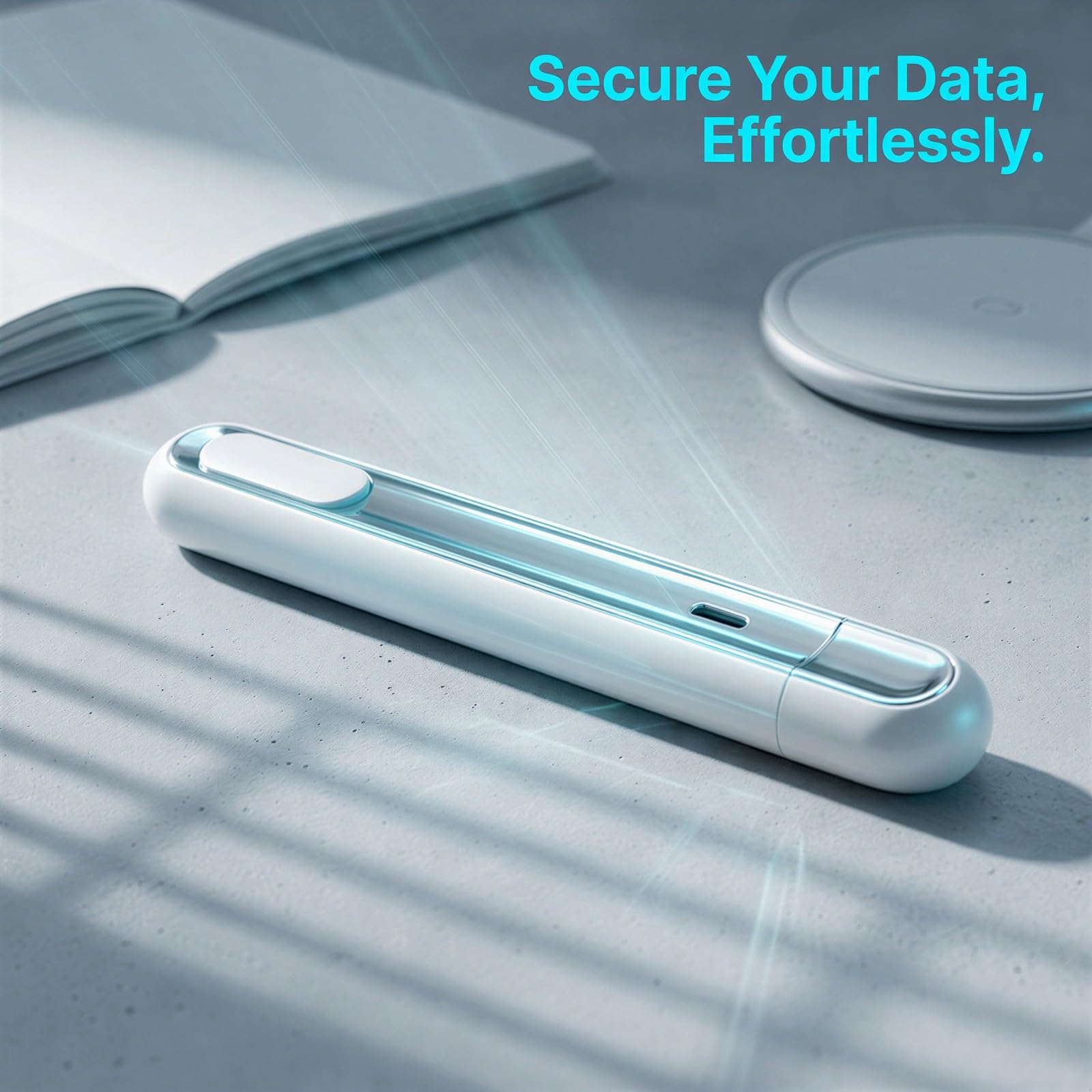 Stylo effaceur thermique rechargeable, effaceur d’impression avec batterie 500 mAh pour étiquettes d’expédition, stylo chauffant électrique pour masquer les informations, journaling, blanc