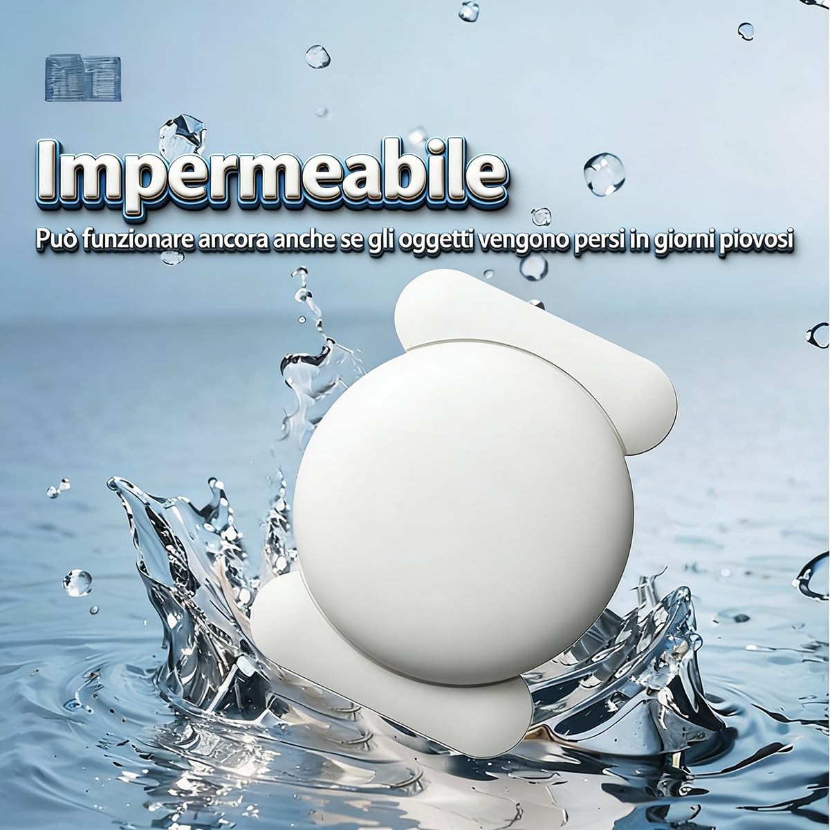 2026 GPS Tracker per Auto, Magnetico Localizzatore GPS per Auto, Localizzatore Senza SIM, Supporta i Sistemi iOS/Android, Può Tracciare Veicolo/Bambini/Moto/Valigia in Tempo Reale Tramite APP (4)