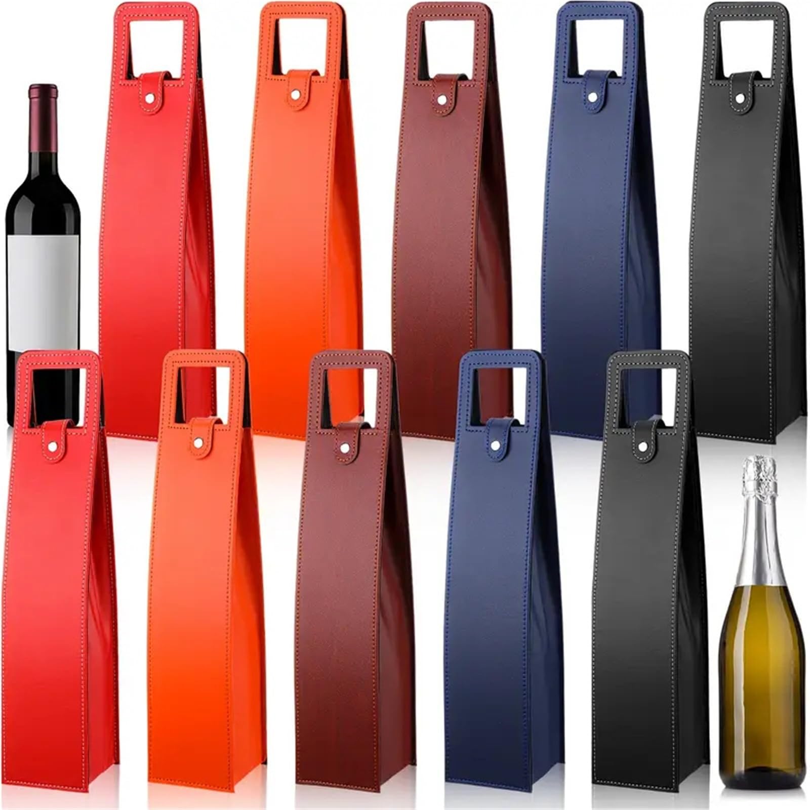 Bolsa de Regalo Cuero for Vino Tinto