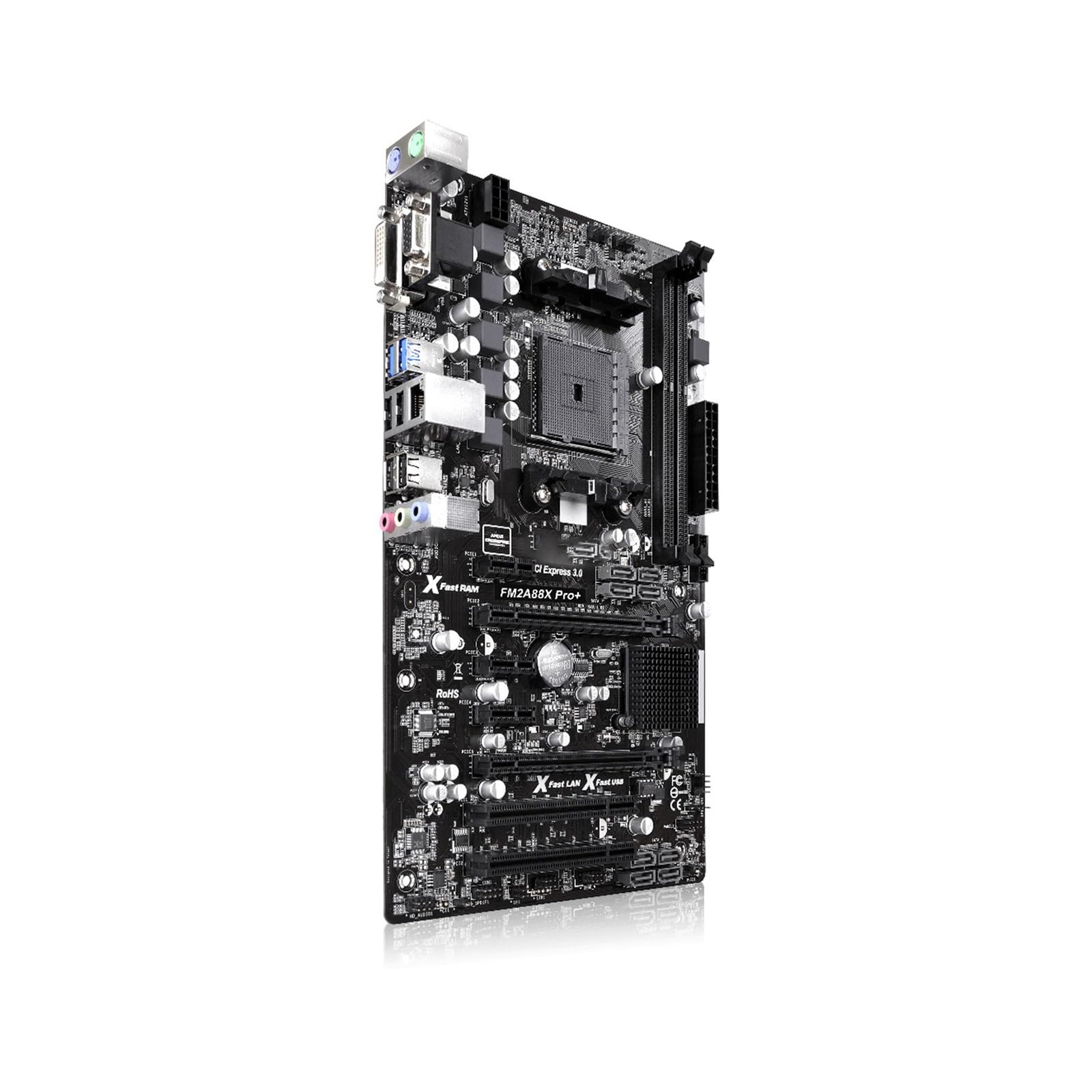 Scheda madre Fit For ASROCK FM2A88X PRO + placa base Socket FM2 A88X DDR3 32GB ATX PCIe 3,0 compatible con A10 787 A10 679 A4 632 X4 840 cpu