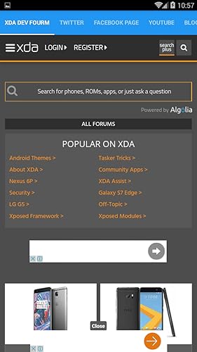 XDA Dev Forum