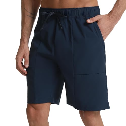 Mens Athletic Hiking Shorts – Zipper Pockets