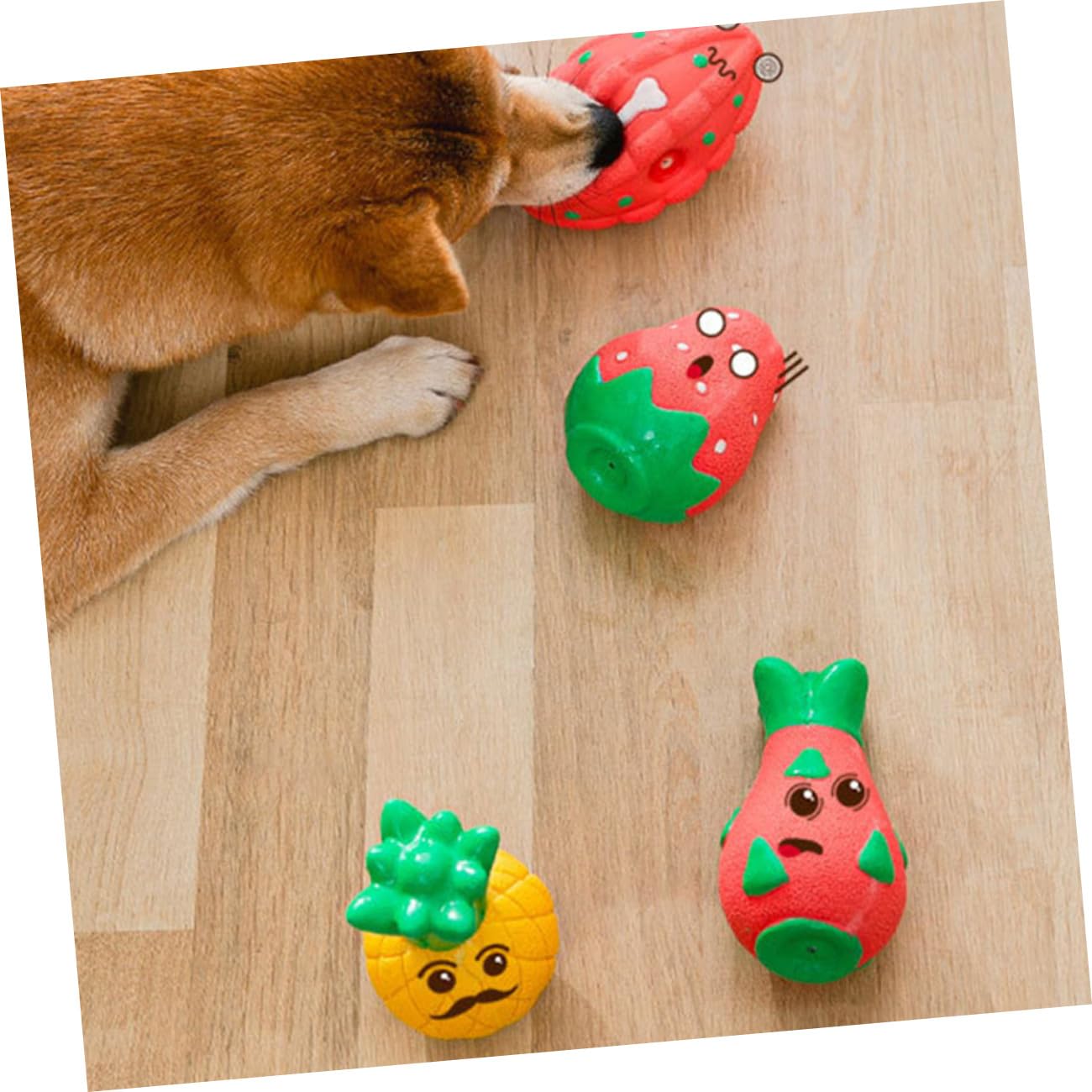 POPETPOP 5stücke Kauspielzeug Für Hunde Langlebigem Interaktives Spielzeug Mit Geräuschen Für Und Kleine Mittelgroße Beschäftigung Und Zahnpflege