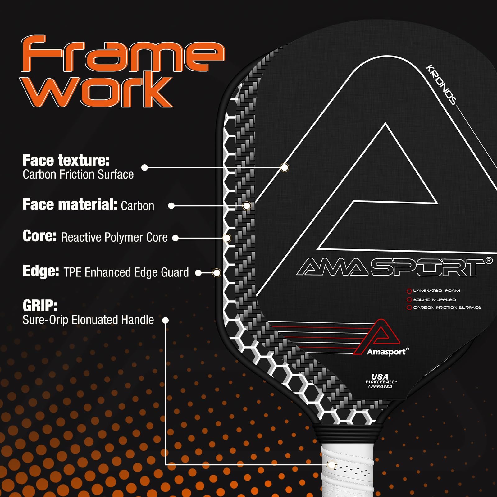 プロピックルボールパドル 2023-LIGHT/CONTROL/POWERシリーズ 上級者