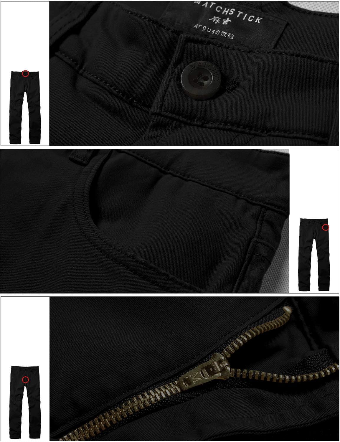 Match Men's Casual Straight Trousers#8140 - Image 4