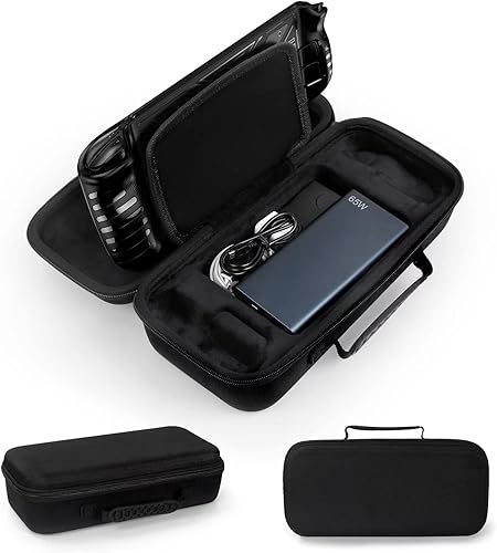 Boffdock Estuche de almacenamiento grande para cubierta de vapor bolsa de transporte rígida protectora para consola de cubierta de vapor y