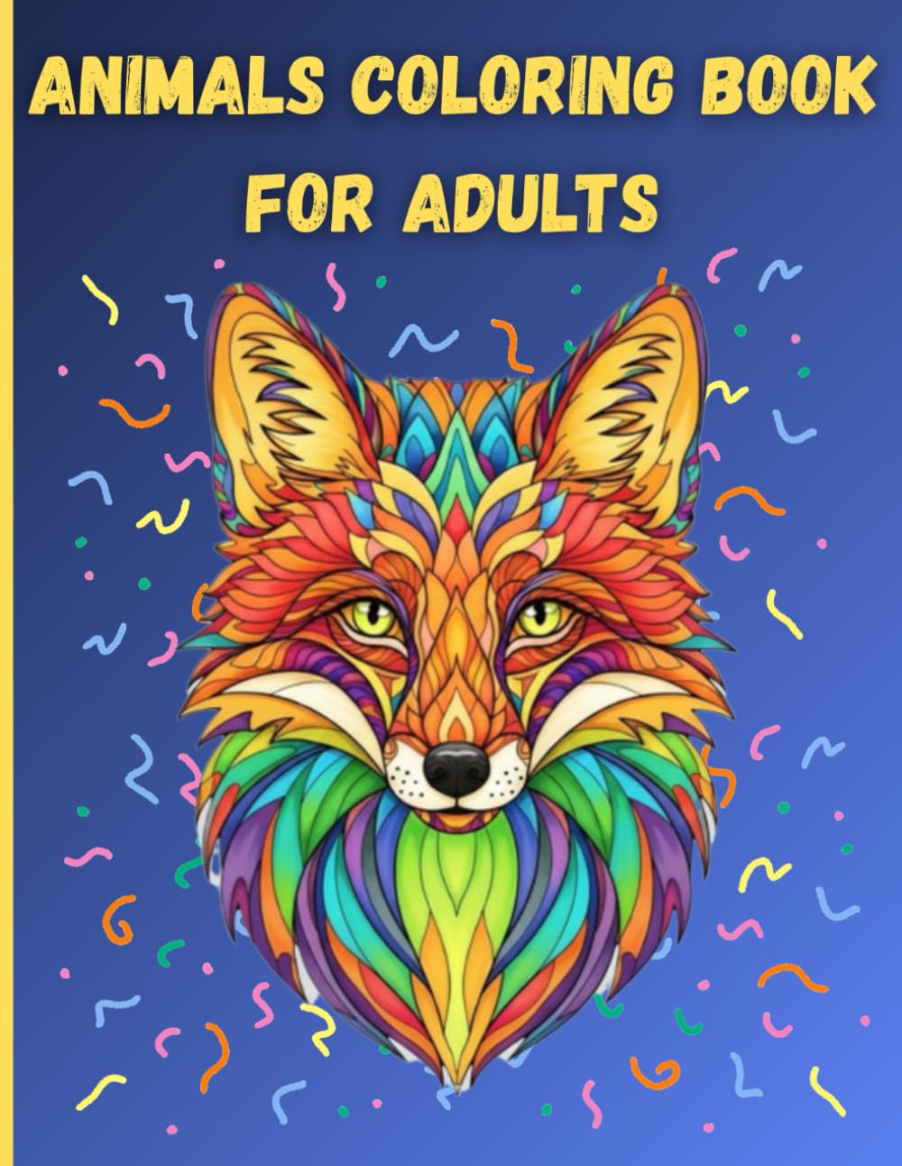ANIMAL COLORING BOOKS FOR ADULTS: 24 Detailed Animal Designs for Relaxation
