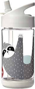 3 Sprouts Water Bottle, Gray, 350 ml
