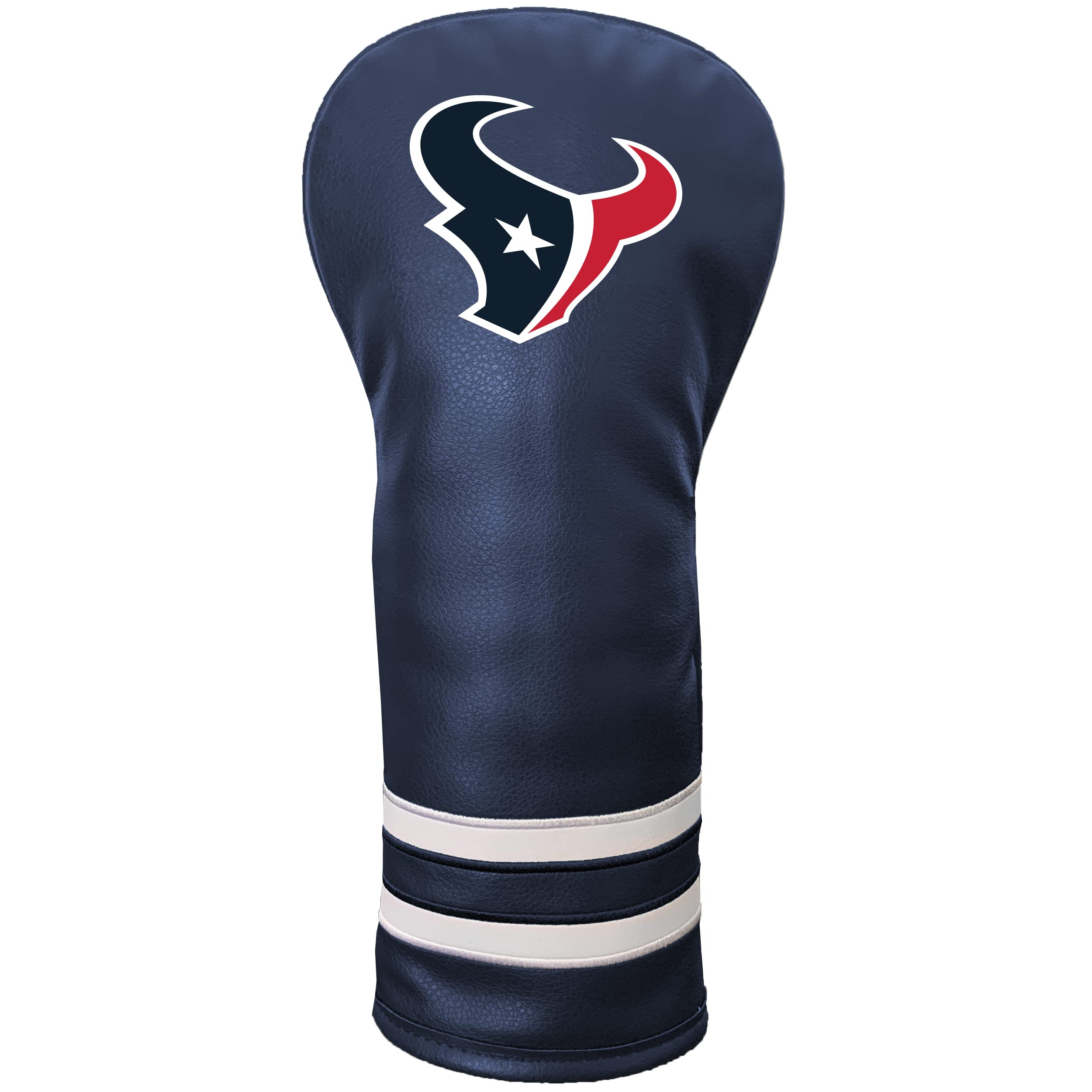 Team Golf NFL Houston Texans Vintage Fairway Headcover (Color) - Printed Team Golf NFL Vintage Fairway Headcover (Printed), Fits All Fairway, Hybrid and Utility Clubs