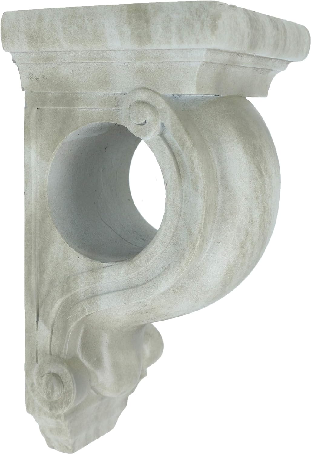 Urbanest Marquis Drapery Sconce, 1 3/8-inch Diameter, Spanish Marble