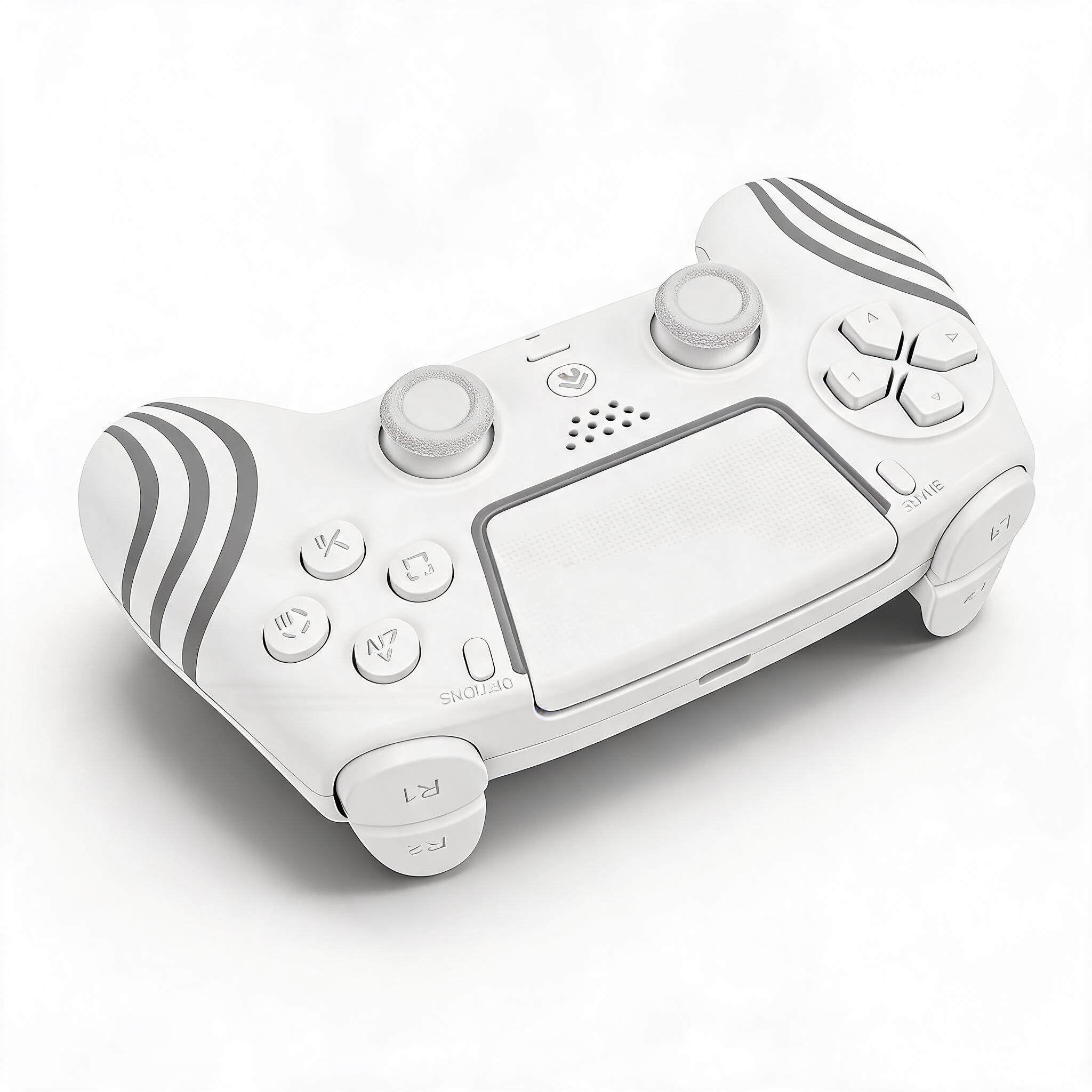 Dpofirs Controller di Gioco Wireless Programmabile con Luce RGB e modalità per Giochi per PC Slim Pro. Batteria da 1000 MAh