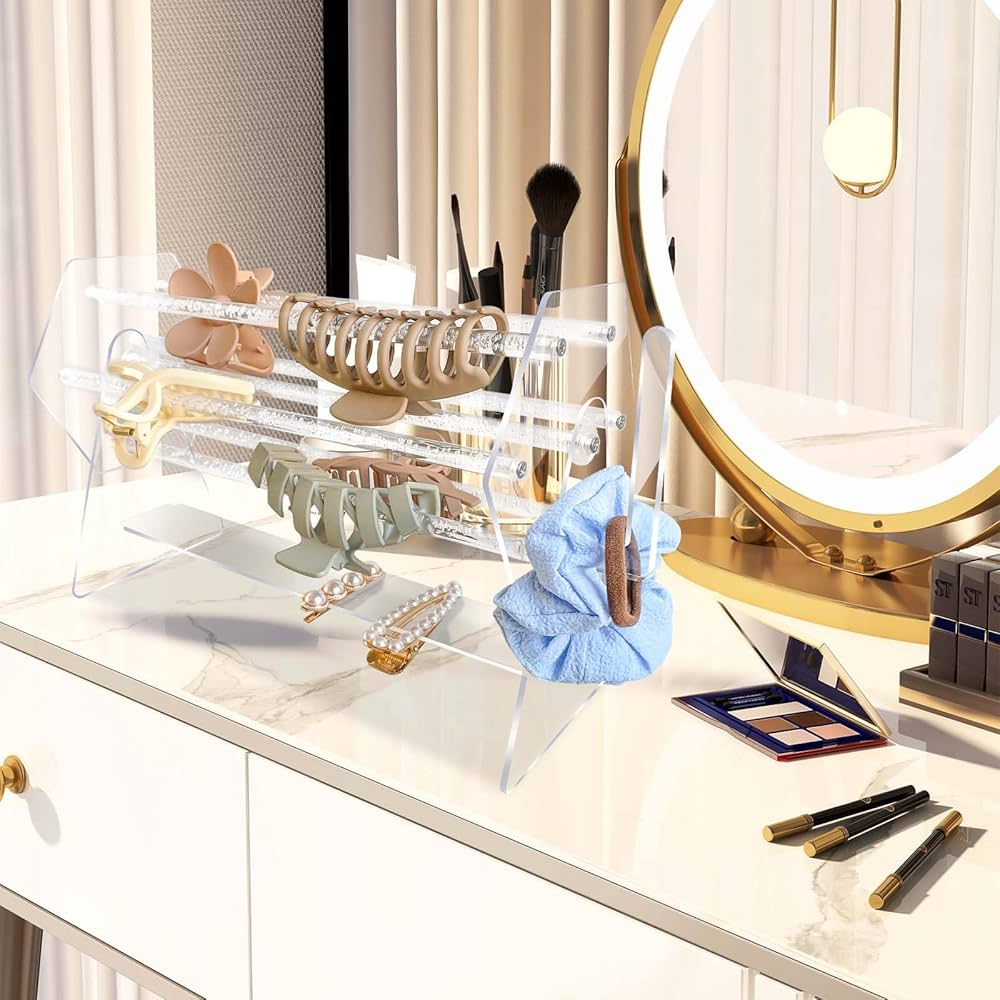 Amazon｜HOORITO クロークリップオーガナイザー 女の子用 アクリルヘア