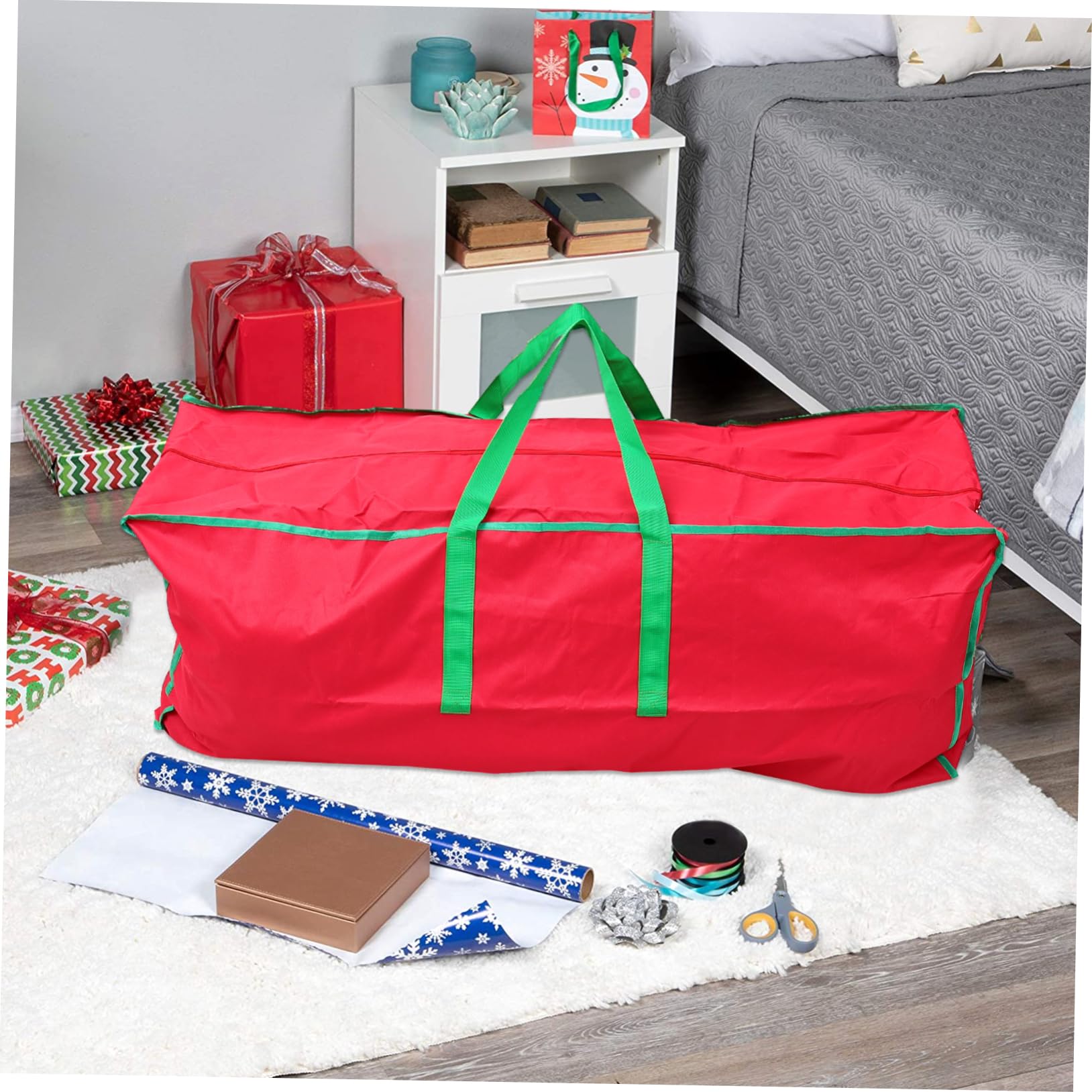 Levemolo Bag Storage Christmas Small Outdoor Storage Box Waterproof Cover for Furniture Easy to Fold