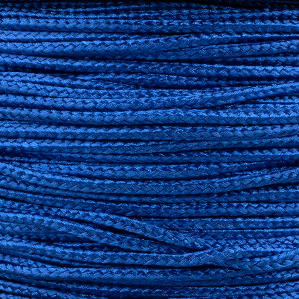 Paracord Planet Micro Paracord – Thin Braided Cord for Crafting, Fishing, and DIY Projects in 38m Spools – Royal Blue — image 1