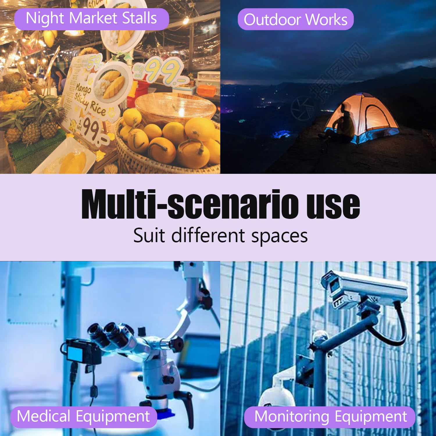 Generador de manivela de Gran Capacidad para Exteriores, estación de energía portátil con Cargador USB, Ideal para Acampar en casa, Cargar Smartphones y Cargar portátiles