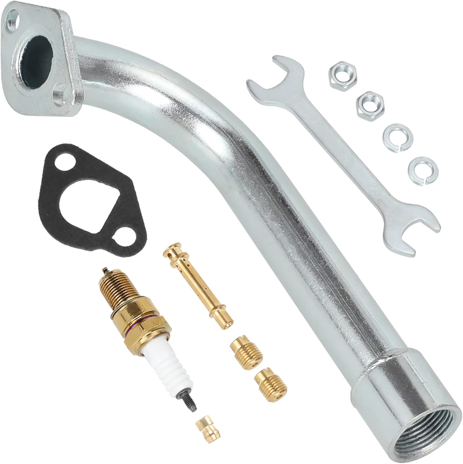 GREHUA Upgrade Exhaust Pipe Jet Kit for Non Hemi Tillotson