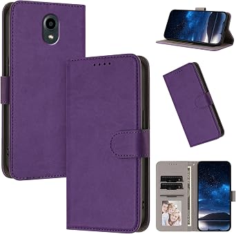 Compatible with Kyocera Digno BX / 901KC Flip Kickstand Magnetic Closure Wallet Phone Case SZ