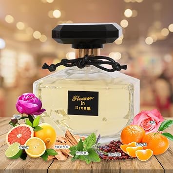 Flower In Dream Perfume for Women Soft Floral Fruity Eau de Parfum Fresh & Feminine Everyday Scent 100ml / 3.4 fl oz (2, 100 ml)