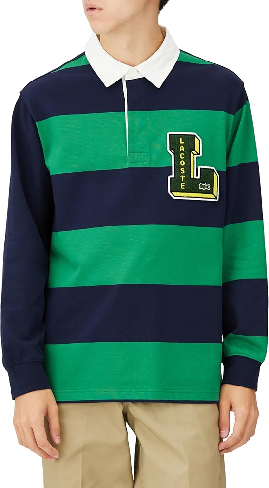 Amazon | [ラコステ] [公式] クレイジーパターンラガーシャツ