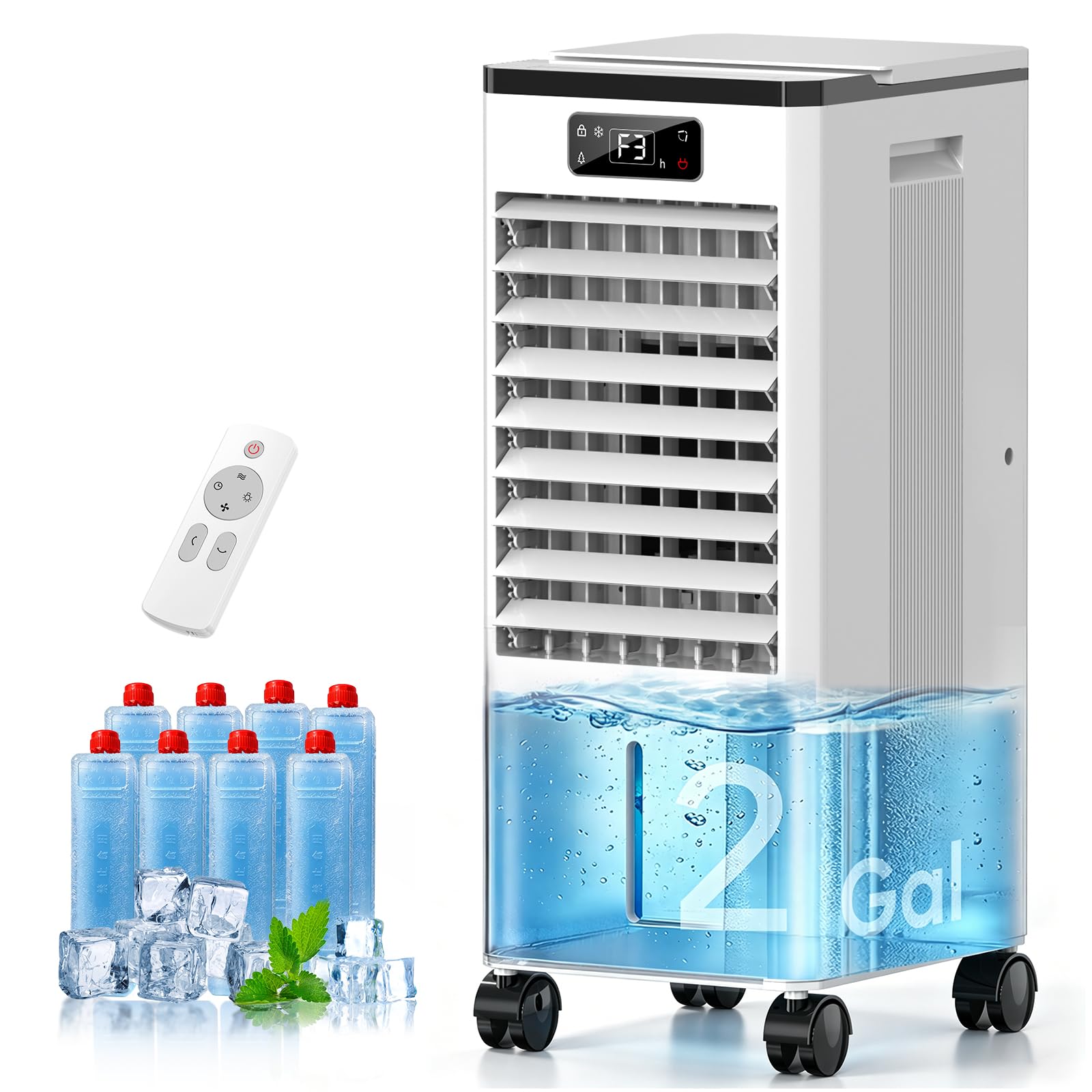 Ashihoti 4-in-1 Windowless Air Cooler