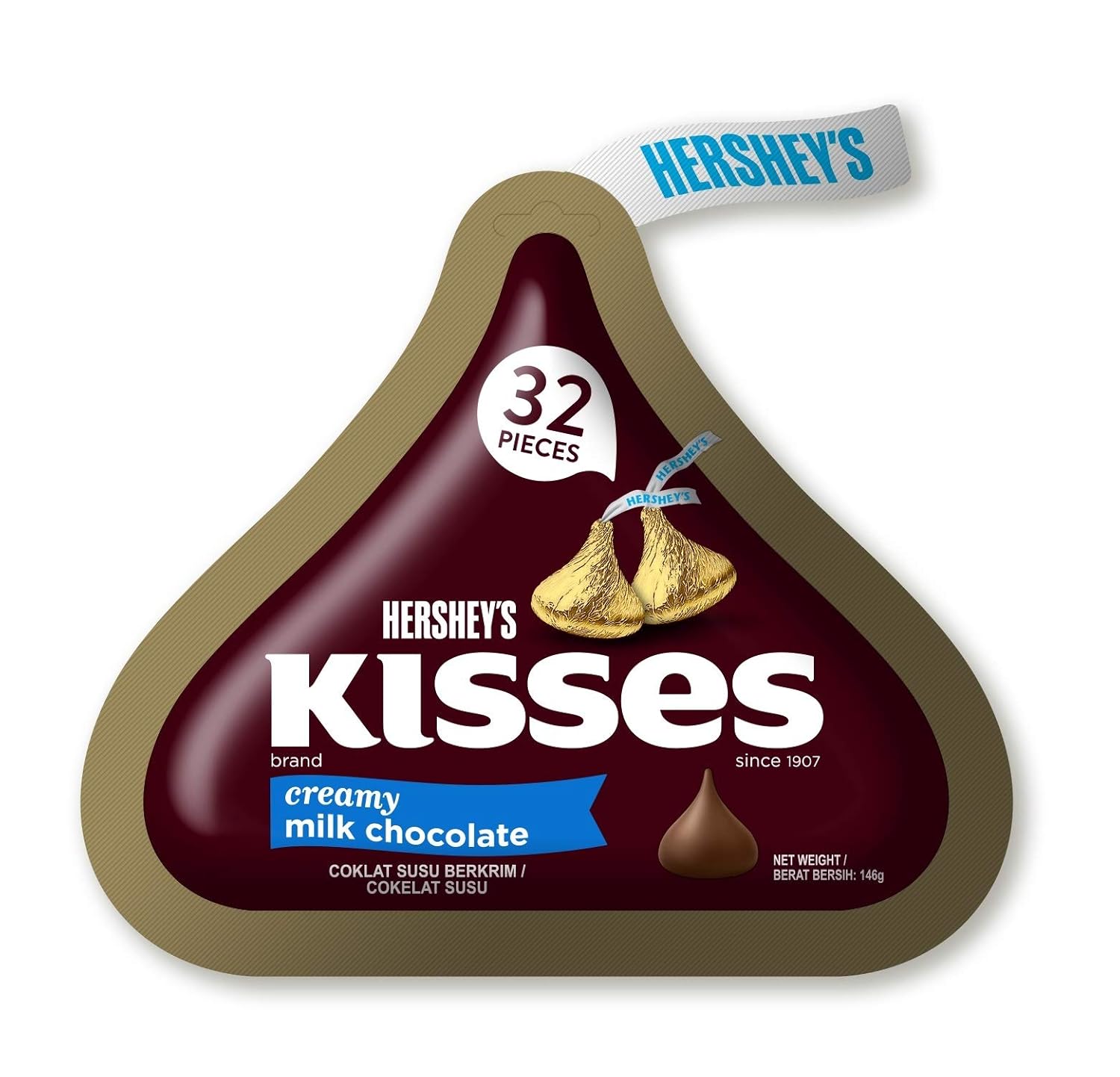 Hershey's Kisses Creamy Milk Chocolate Truffles, 146g Amazon.in
