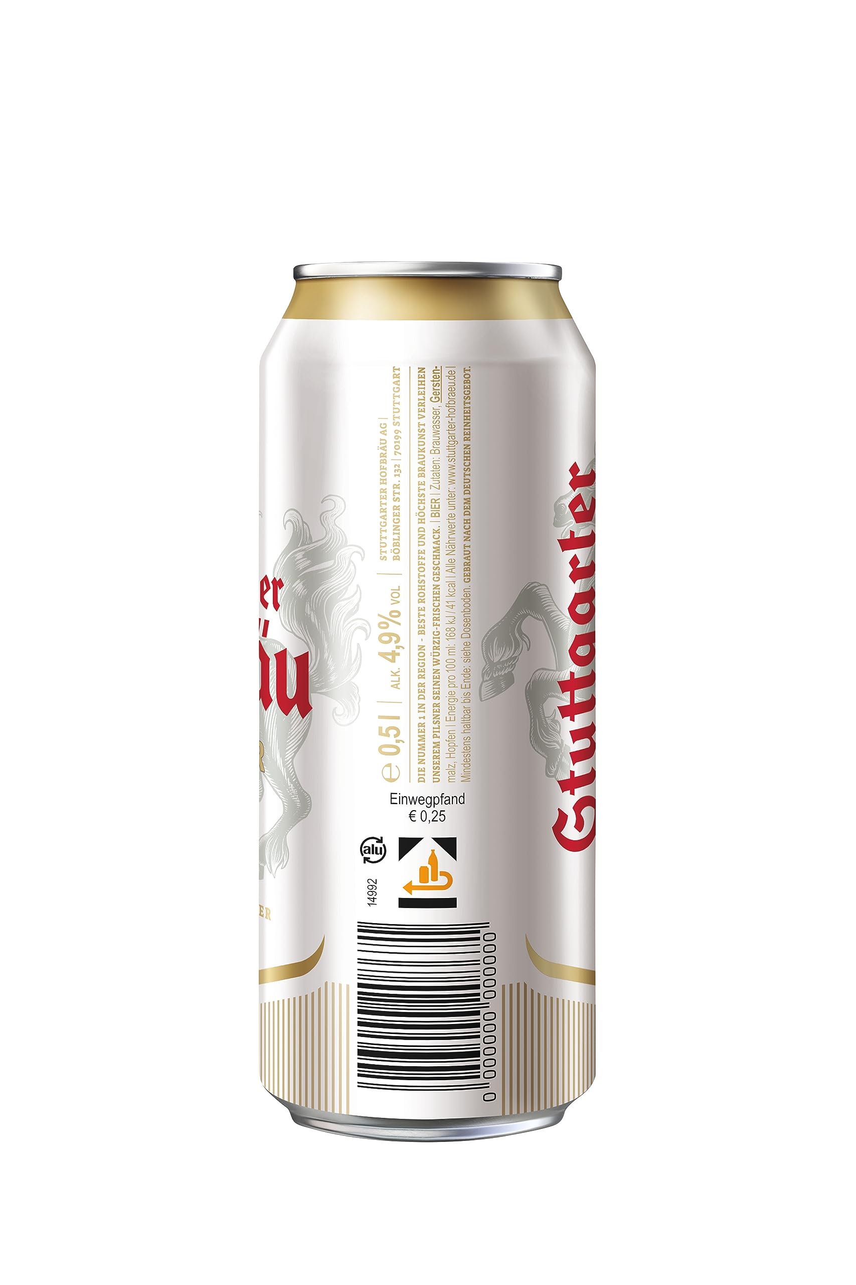 Stuttgarter Hofbräu Pilsner, EINWEG 24x0,50 L Dose