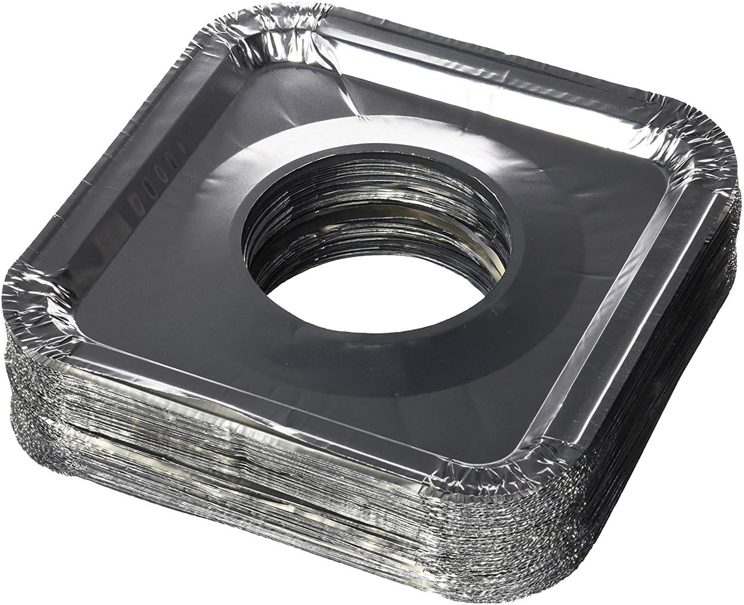 9x9 Inch Square Stove Burner Covers Non-Stick Aluminum Foil Pads