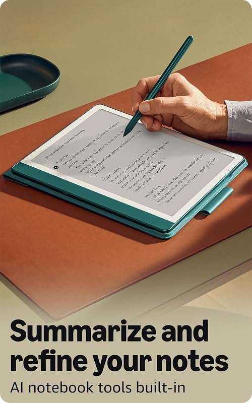 Amazon Kindle Scribe (16GB) - Your notes, documents and books, all in one place. With built-in AI notebook summarization. Includes Premium Pen - Tungsten image 4