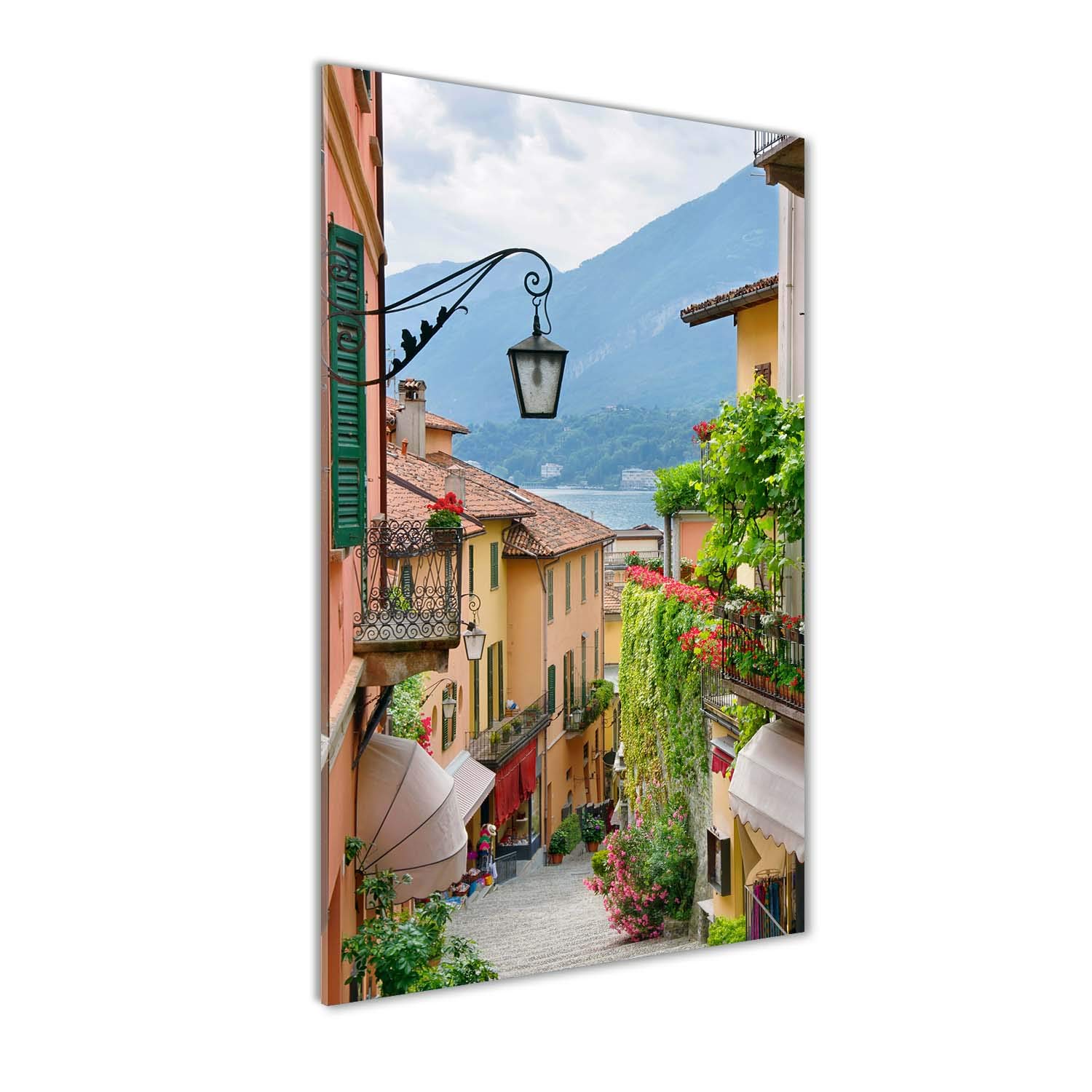 Image sur verre d'art panoramique 50x100 cm pour salon élégant