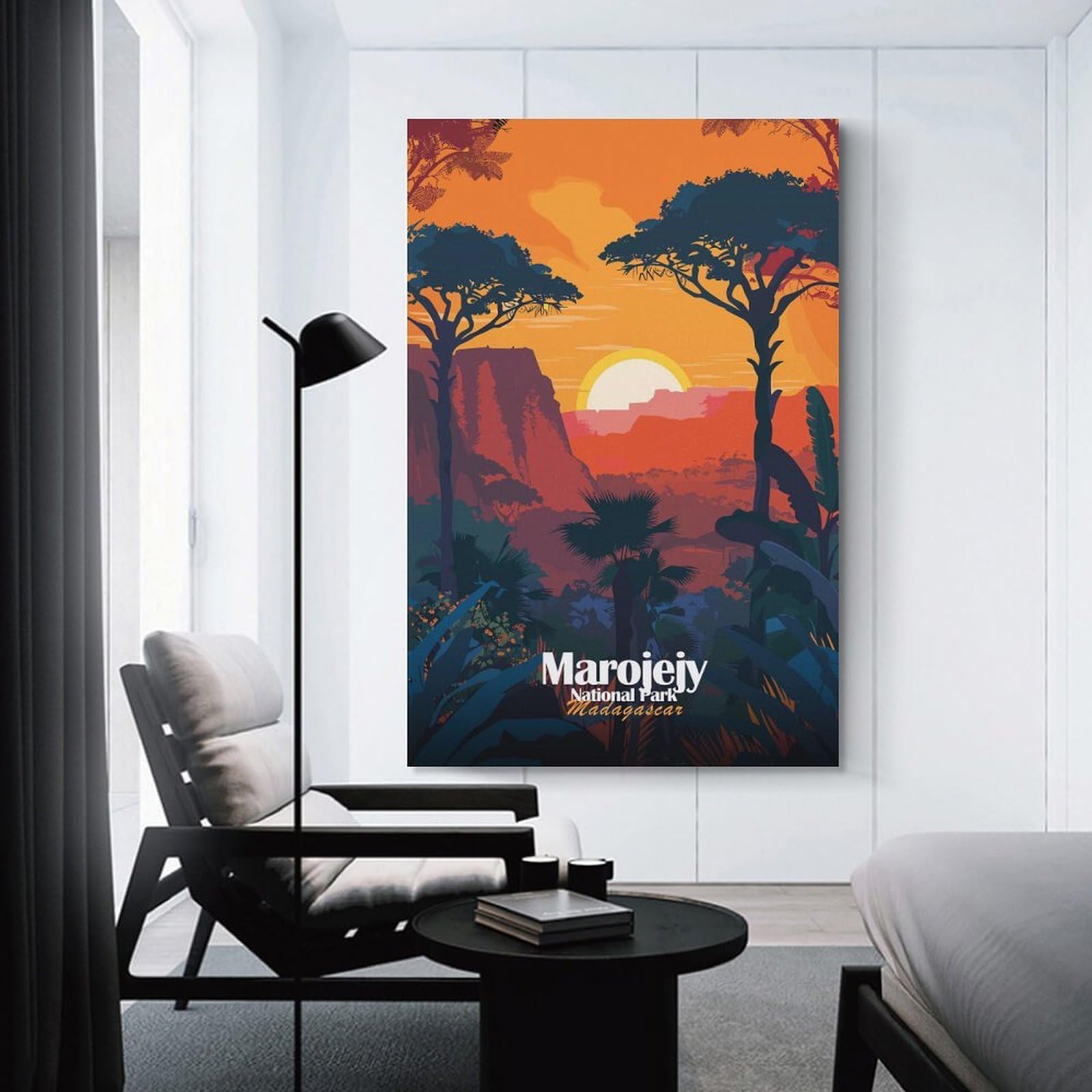Junmoney Unframe-Style-5 Marojejy National Park, Madagascar Wall Picture Print, 12X18inch(30X45cm), For Feature Walls In Flats Or Modern Rooms, Decorative Artwork With Flexible Styling