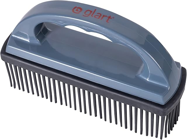 Glart 44THB Premium Dog Brush Pet Hair Brush Removes Pet Hair and Dirt From All Car Seats, Cushions, Carpets