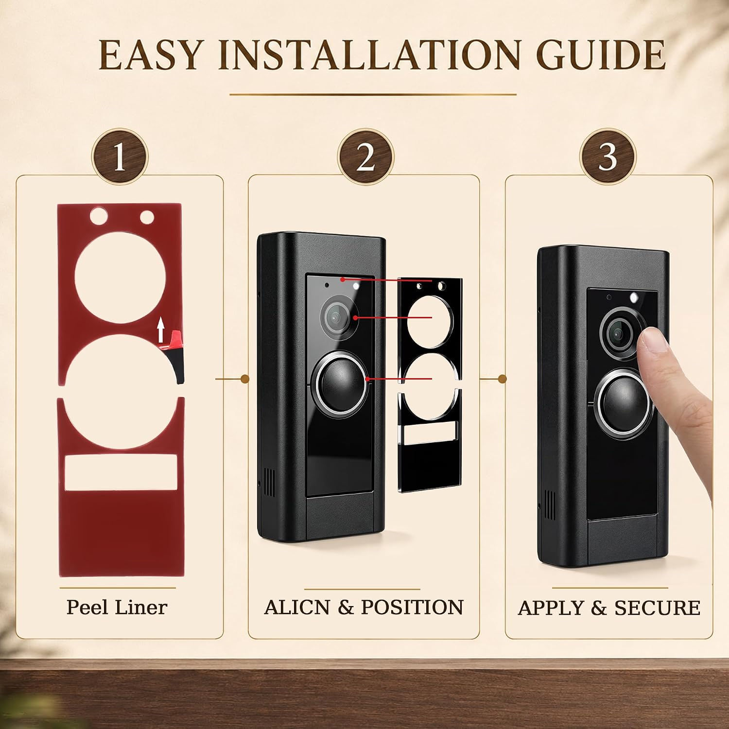 Screen Protector Compatible with Ring Video Doorbell Pro