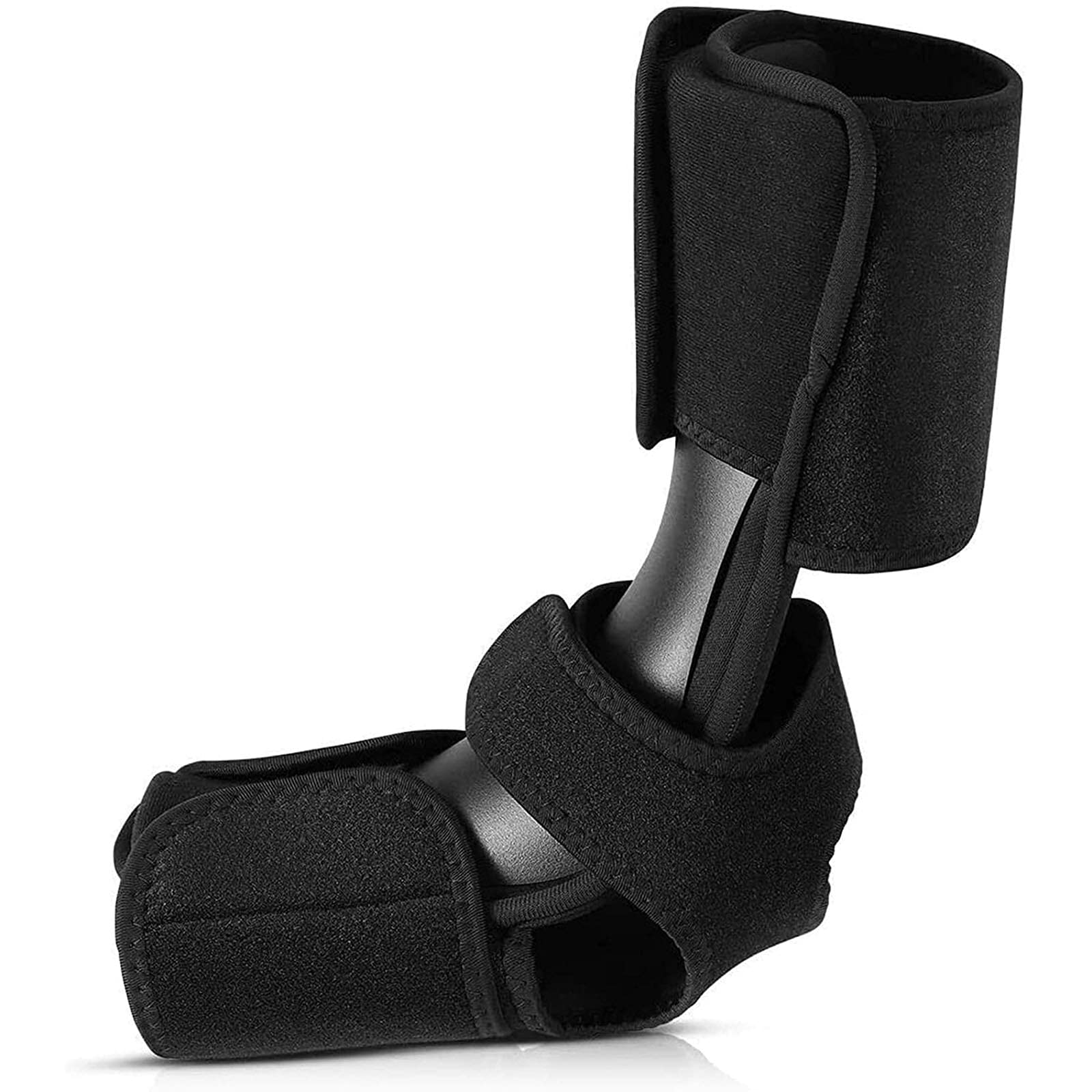 Plantar Fasciitis Night Splint Plantar Fasciitis Brace Adjustable Elastic Dorsal Night Splint for Treatment of Plantar Fasciitis Achilles Tendonitis and Drop Foot (XL)