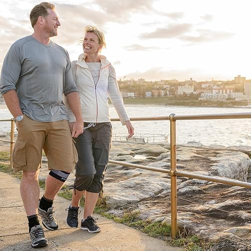 Miniatura 5 de OrthoSleeve Funda de compresión para rótula PS3 para aliviar el dolor de rodilla, tendinitis rotuliana, rodilla de corredor y apoyo para la artritis