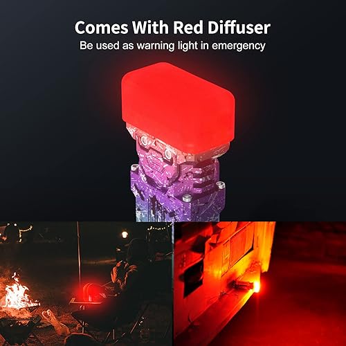 Miniatura 5 de WUBEN X2 - Linterna de bolsillo para exteriores de 2,500 lúmenes altos, linterna recargable de 175 para EDC, camping, caminata nocturna, emergencia