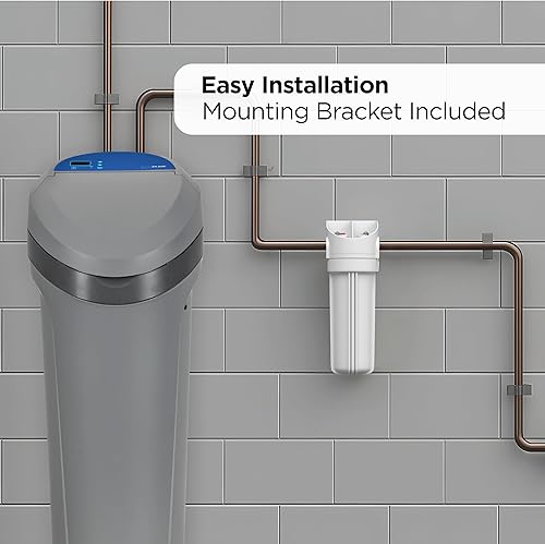 Miniatura 5 de EcoPure EPW2 Sistema de filtración de agua para todo el hogar, agua municipal y de pozo, reduce sedimentos, óxido, suciedad y sabor y olor a cloro,